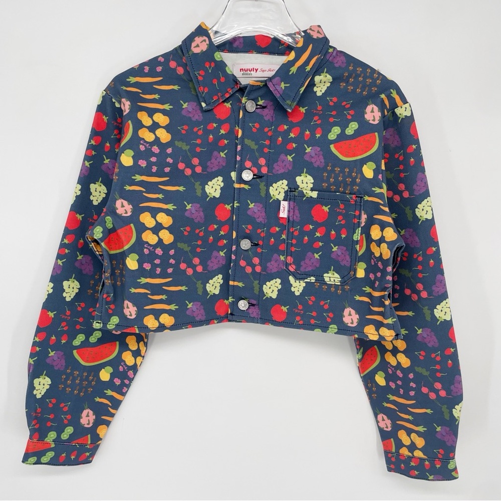 Lisa Says Gah x Free People Farmer’s Market Fruit Print Cropped Women’s - Picture 3 of 12